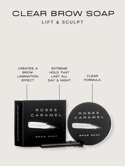 lift and sculpt brow soap, brow styler, brow balm, clear brow soap, long lasting brow soap