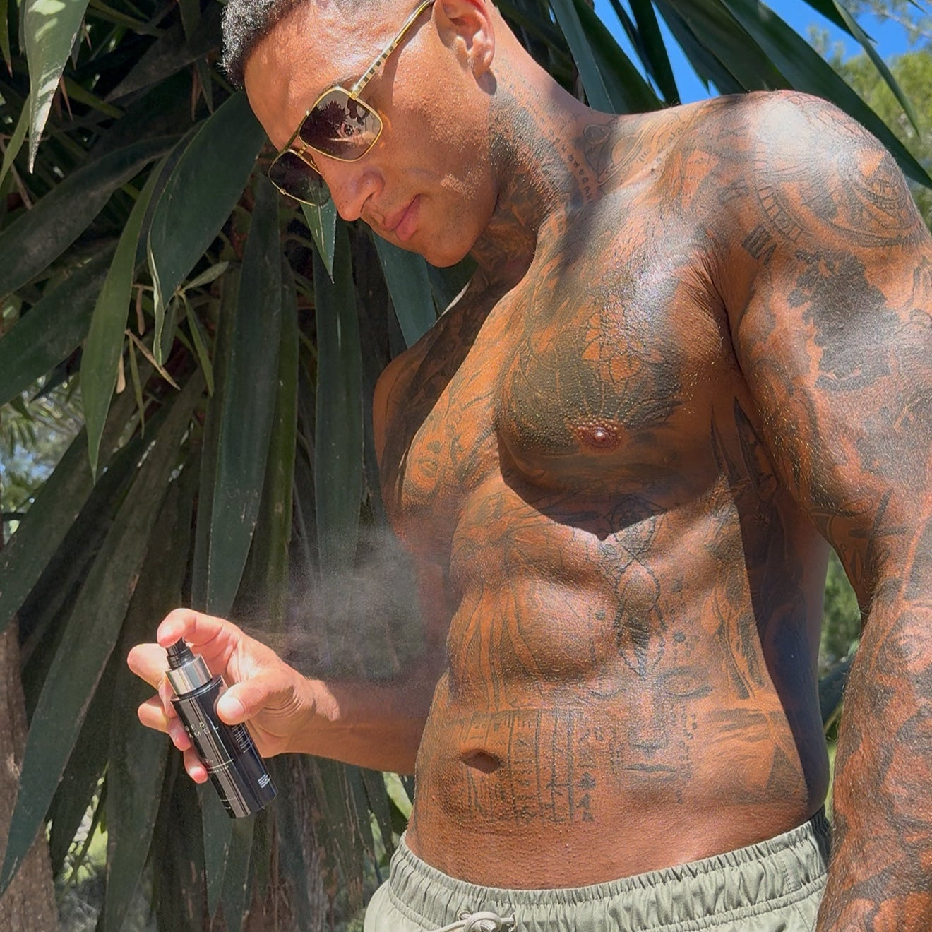 fake tanning water, tanning water face and body, fake tan water spray, self tanning water, unisex tan, unisex tanning water, fake tan men