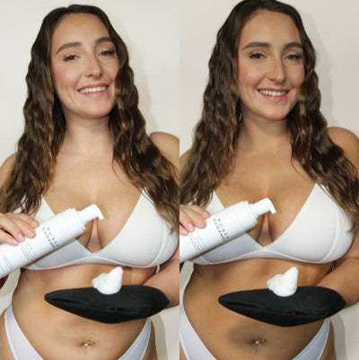 clear tanning foam, transfer free tan, self tanning foam, fake tan, golden tan, golden fake tan.