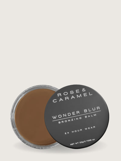 wonder blur, bronzing balm, medium tan, cream bronzer, full coverage bronzer, 24 hour wear, highly pigmented bronzer, creamy formula 