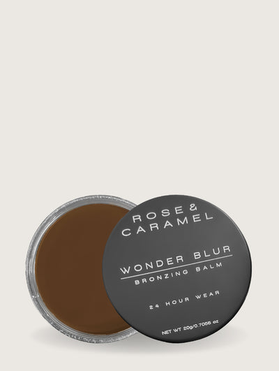 wonder blur, bronzing balm, wonder blur, bronzing balm, tan cream bronzer, full coverage bronzer, 24 hour wear, highly pigmented bronzer, creamy formula 